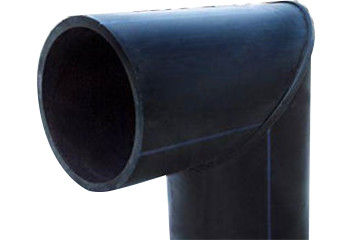 Minyak Dan Gas Bumi Butt Weld 90 ° Elbow Fitting Pipa HDPE