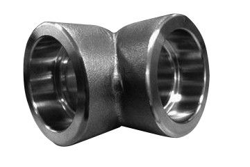 6 '90 Gelar Logam T Pipa Siku SS Socket Fitting Las