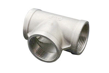 Tee Pipa Stainless Steel Tee Berulir Peralatan Pipa Stainless Steel