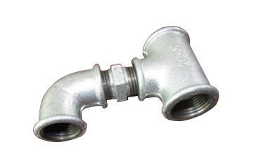 ISO9001 Poly Ductile Lunak Besi Pipa Fitting