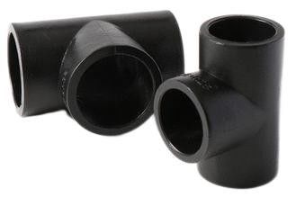 20/25/32 mm Fitting Pipa HDPE Butt Weld Pipa HDPE Tee