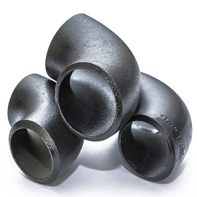 ASME B16.9 ASTM A234 Wpb 3000LBS Pipa 45 Derajat Siku Tekanan Tinggi