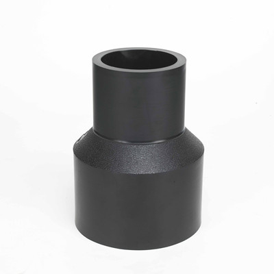 DN110 * 90 PE 100 HDPE Pipe Fittings Butt Welding peredam HDPE