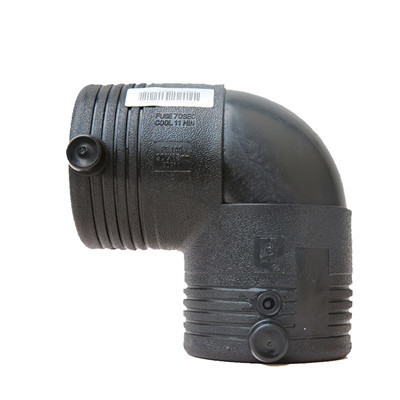 SDR11 Tebal Fitting Pipa HDPE Electrofusion Elbow Bentuk Sama