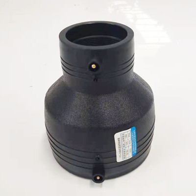 Electrofusion HDPE Reducing Coupling 200 * 110mm PE100