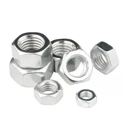 M4 M5 M6 M8 M10 M12 Kacang Hexagon Stainless Steel Galvanis