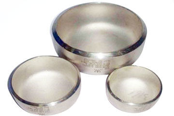 SS T Buttweld Caps Fitting Pipa Baja Industri