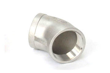 4 Fitting Pipa Stainless Steel Berulir Elbow ss304L