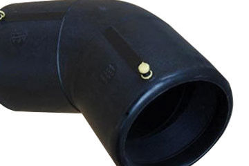 45 Gelar HDPE Elbow Electrofusion Fittings Untuk Air