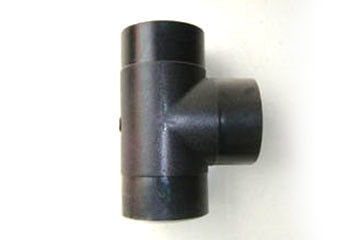 Butt Equal Tee HDPE Fitting Pipa Baja Industri