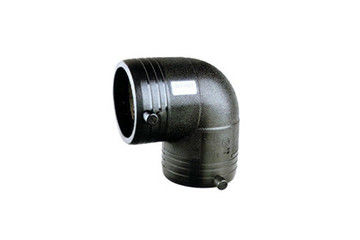 Lingkungan eksternal 90 ° electrofusion pe siku alat kelengkapan pipa HDPE