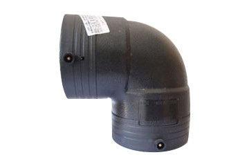 Lingkungan eksternal 90 ° electrofusion pe siku alat kelengkapan pipa HDPE