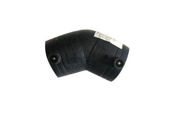 Departemen Kesehatan 45 ° Electrofusion Elbow Fitting Pipa HDPE