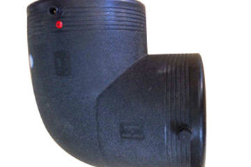 Lingkungan eksternal 90 ° electrofusion pe siku alat kelengkapan pipa HDPE