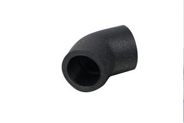 Soket bahan hdpe tekanan lingkungan siku dari fiting pipa HDPE