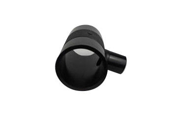 Berbagai tee soket koneksi bahan kimia dari fitting pipa HDPE