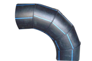 Fitting Pengelasan Gas Minyak Bumi 90 ° Siku Fitting Pipa HDPE