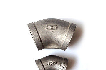 SUS304 Stainless Steel Berulir 90 Derajat Siku
