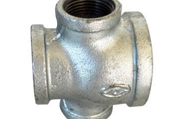 ISO9001 Palang Fitting Pipa Besi Galvanis Lunak
