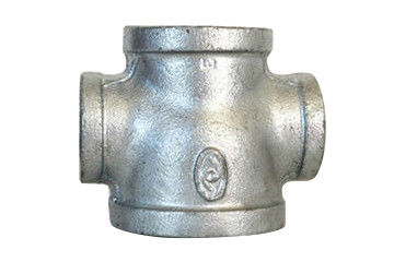 ISO9001 Palang Fitting Pipa Besi Galvanis Lunak