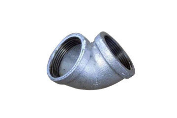 Black Union Elbow Fitting Pipa Besi Lunak