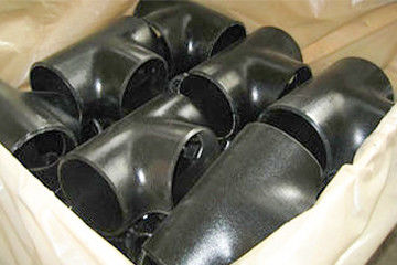 Lukisan Hitam Butt Welding Astm Carbon Steel Equal Tee