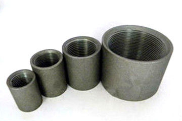 1/2 '' Pipa Coupling Fitting Pipa Baja Karbon Berulir