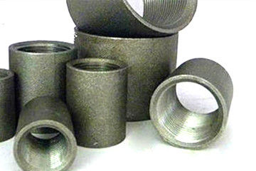 1/2 '' Pipa Coupling Fitting Pipa Baja Karbon Berulir