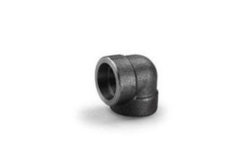 90 Derajat Siku Bending Fitting Soket Baja Karbon