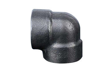 90 Derajat Siku Bending Fitting Soket Baja Karbon