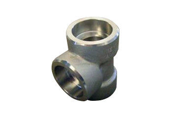 ASME B16.11 Tempa Las Soket Tee Baja Karbon