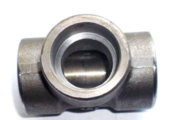 ASME B16.11 Tempa Las Soket Tee Baja Karbon