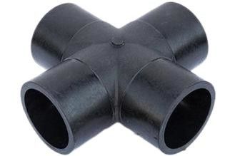 Screw Connected Thermoplastic Resin HDPE Cross Tee