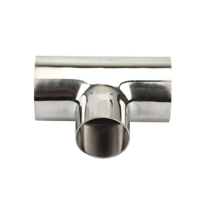 ASME B16.9 304 316L Stainless Steel Tee Ditempa SCH160 Untuk Menghubungkan Pipa