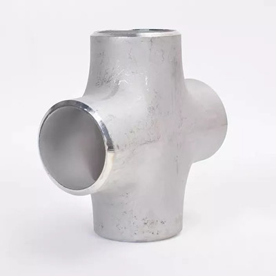 DIN 4 Inch Stainless Steel Pipa Fitting SS304 4 Way Welded Cross