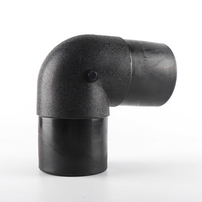 DIN 200mm PE Pipa Fitting 90 Derajat HDPE Elbow