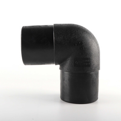 DIN 200mm PE Pipa Fitting 90 Derajat HDPE Elbow
