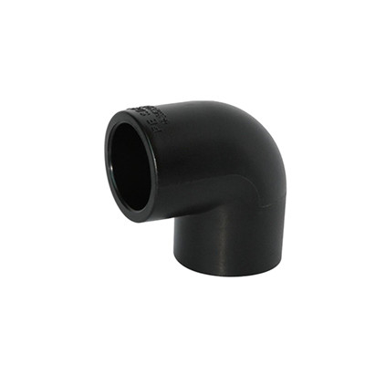 110mm PN16 HDPE Pipa Fitting HDPE Siku 90