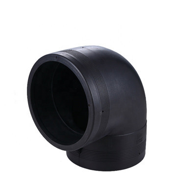 DN20-100 HDPE siku 90 derajat untuk suplai air siku HDPE