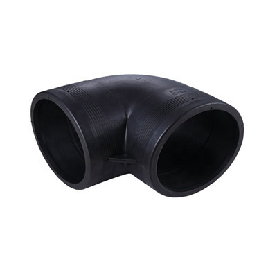 DN20-100 HDPE siku 90 derajat untuk suplai air siku HDPE