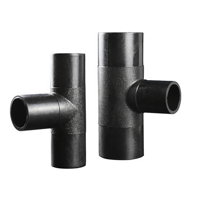 Fitting kompresi pipa hdpe SCH40 DN20-110 HDPE tee