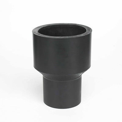 DN110 * 90 PE 100 HDPE Pipe Fittings Butt Welding peredam HDPE